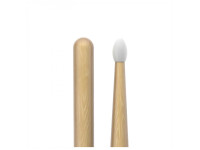 ProMark Rebound 5A Hickory Drumsticks, Oval Nylon Tip ProMark Rebound 5A Hickory Drumsticks, Oval Nylon Tip